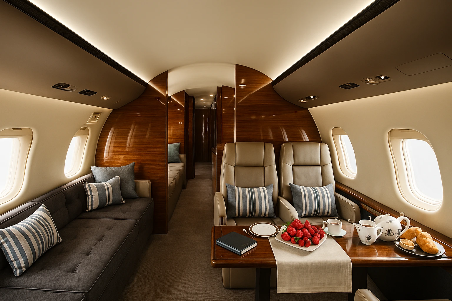 Bombardier Global Express interior