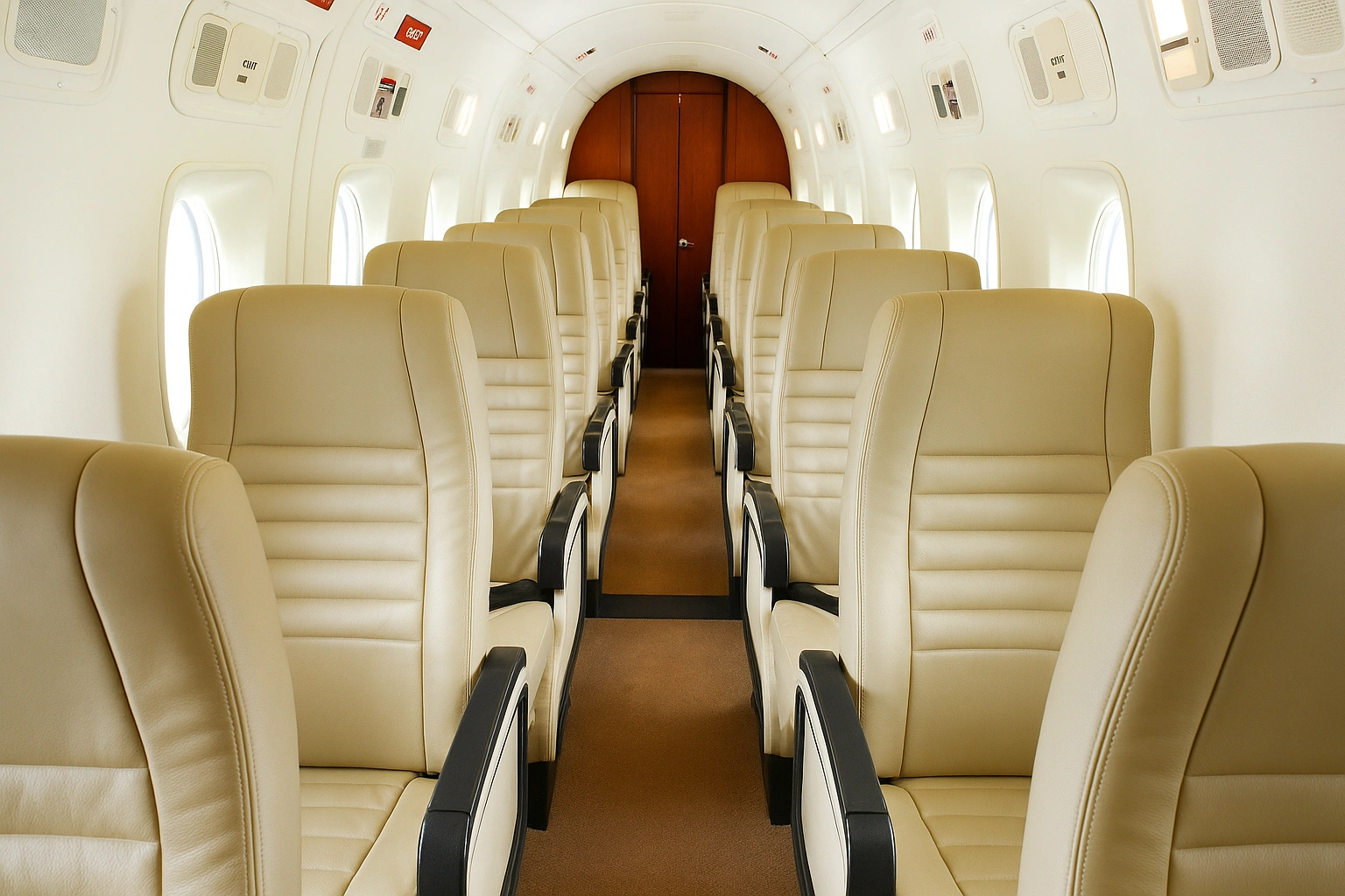 Beechcraft 1900 interior