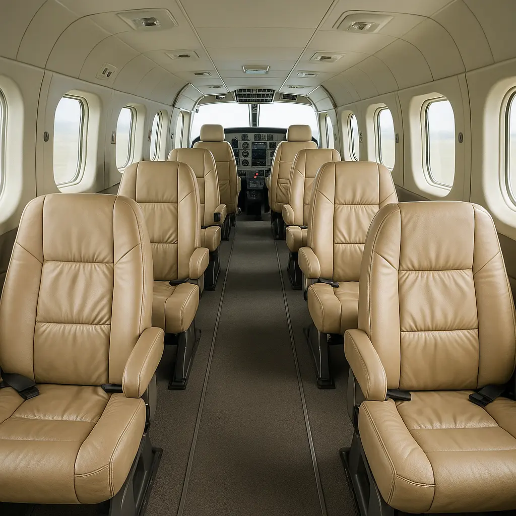 Cessna 208 Caravan interior