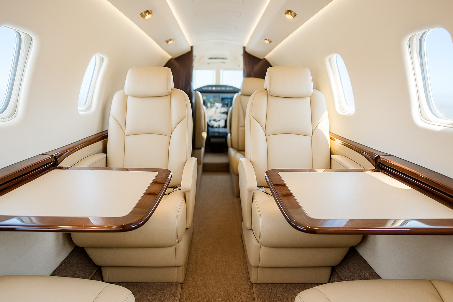 Cessna Citation Excel interior