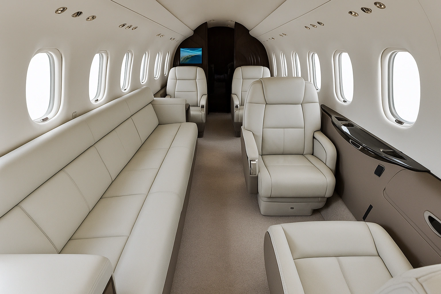 Cessna Citation Longitude interior