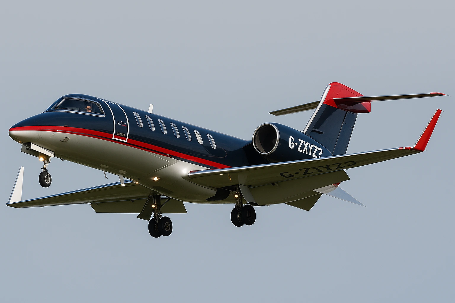 Learjet 45 exterior