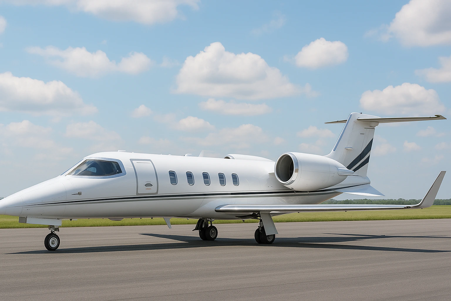 Learjet 60 exterior