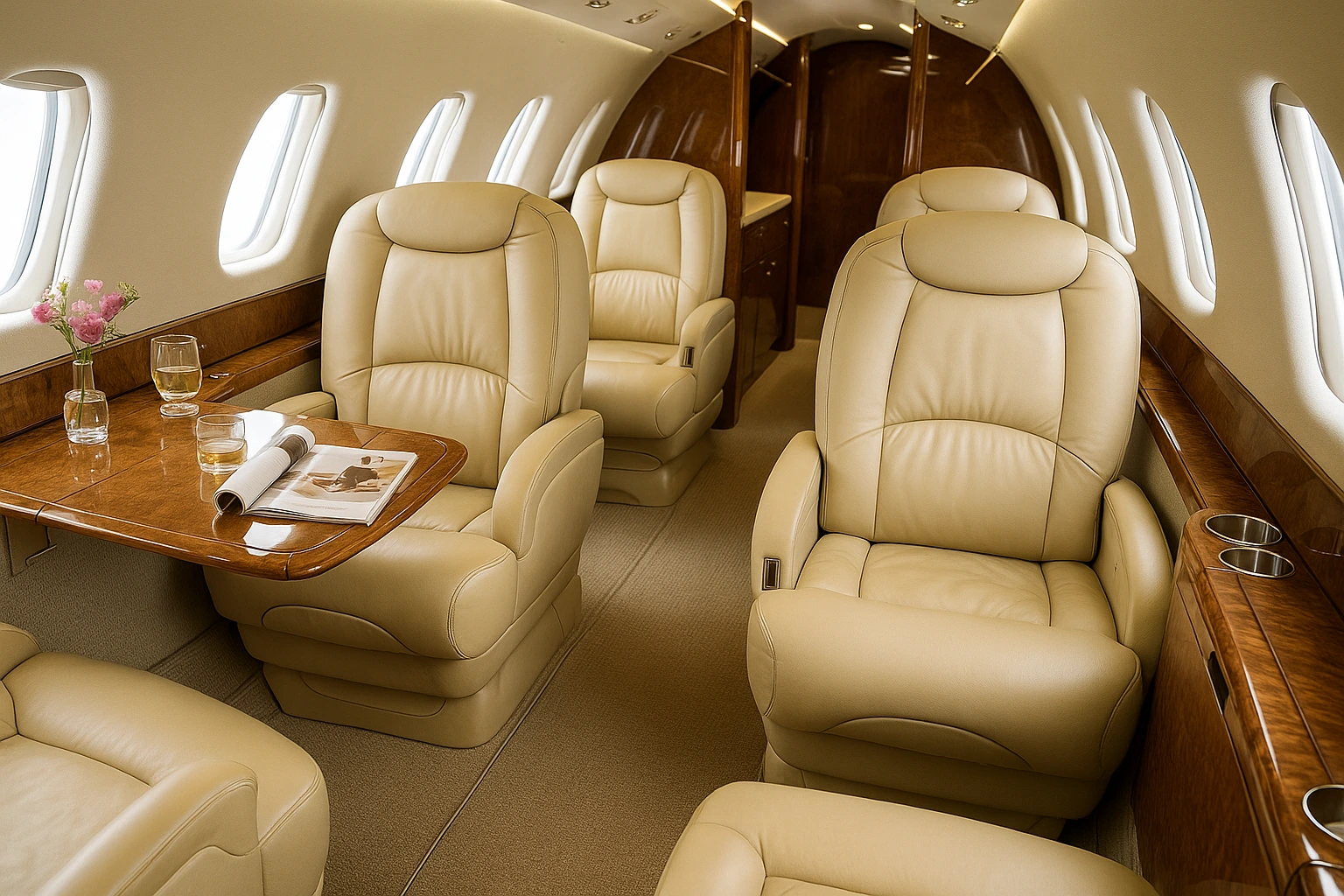 Cessna Citation X interior